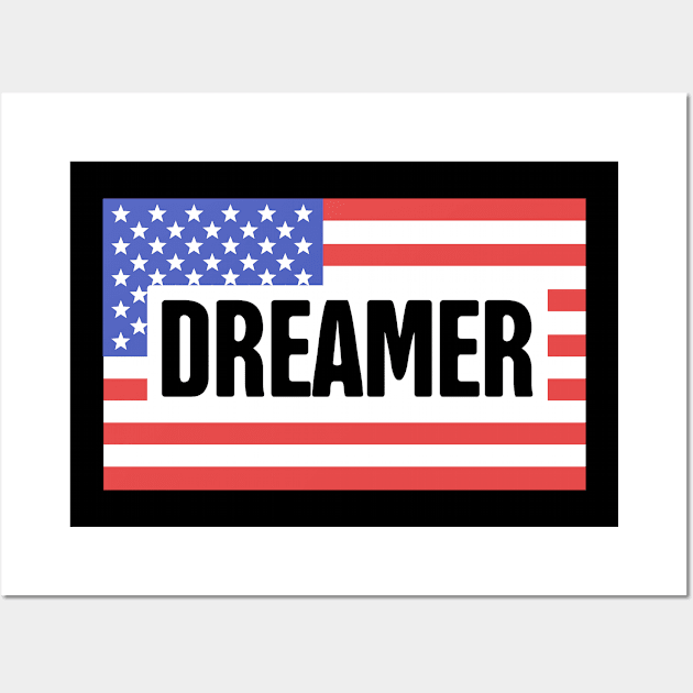 DACA - Pro Immigration, Immigrants, & Dreamers Wall Art by MeatMan